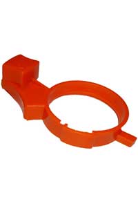 Пластиковый оранжевый регулятор 